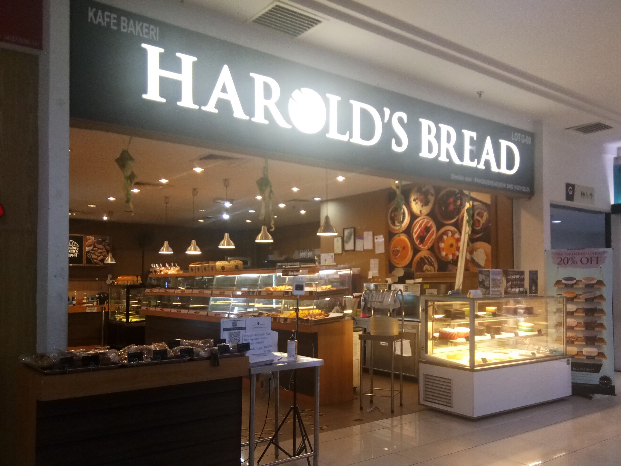 Harold's Bread Seremban PRIMA